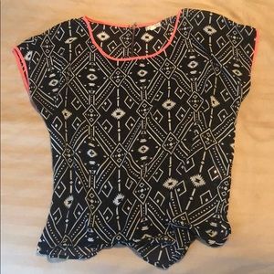 “Eyeshadow” sheer work shirt